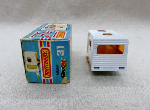 Matchbox Superfast MB31 Caravan neuve boite