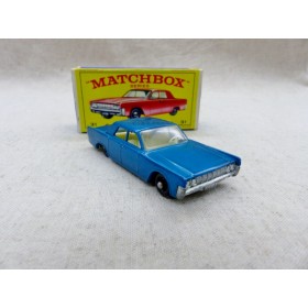 Matchbox Lesney Series N° 31 Lincoln Continental bleu métal NM/Boite