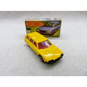 Matchbox Superfast MB 12 Citroën CX Break Jaune avec boite