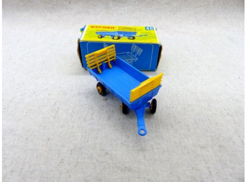 Matchbox Lesney Series n° 40 Remorque Agricole Hay Trailer neuf boite