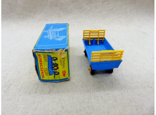 Matchbox Lesney Series n° 40 Remorque Agricole Hay Trailer neuf boite