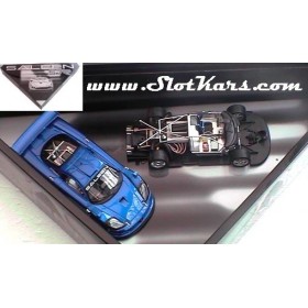 Coffret Fly 96005 E-262 Slot Car Saleen S7-R Sreet Blue Set Limited. circuit routier électrique