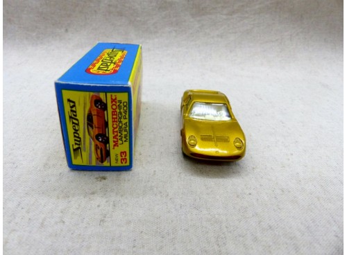 Matchbox Superfast MB33 Lamborghini Miura NM/Boite