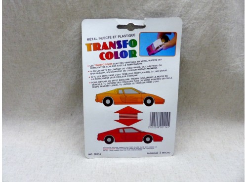 M.C. Toy 3 inches Transfo Color Magic Ho Rolls Royce 1/64° neuve blister