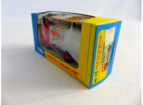 Matchbox King Size K-7 Camion poubelle Refuse Truck
