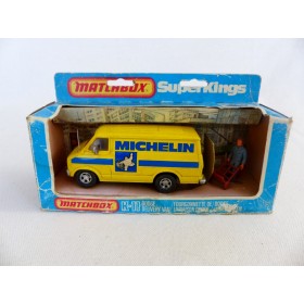 Matchbox King Size K-11 Fourgonnette de livraison Dodge Delivery Van Michelin