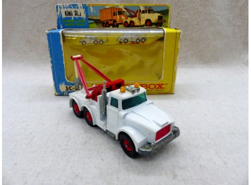 Matchbox King Size K-2 Dépanneuse Poids Lourds Scammell Heavy Wreck Truck avant