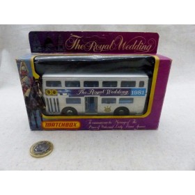 Matchbox King Size K-15 The Royal Wedding London bus 1981