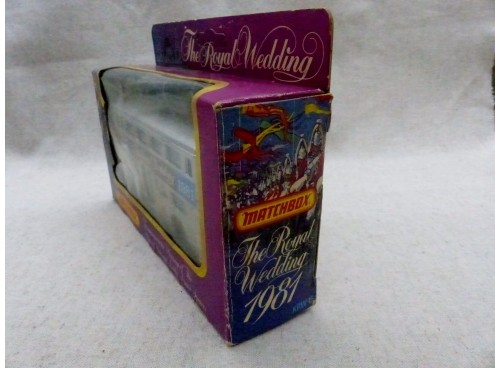 Matchbox King Size K-15 The Royal Wedding London bus 1981
