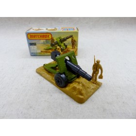 Matchbox Superfast MB 32 Field Gun / Canon de Campagne