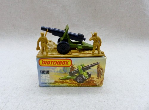 Matchbox Superfast MB32 Field Gun / Canon de Campagne