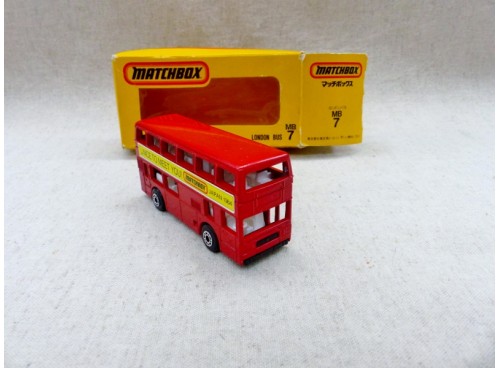 Matchbox Superfast MB 7 Edition Japon du Bus Londonien, London bus NM/B