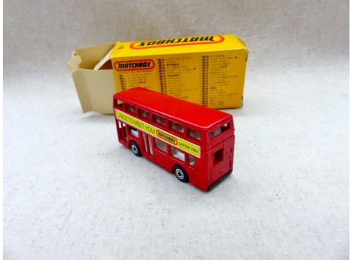 Matchbox Superfast MB 7 Edition Japon du Bus Londonien, London bus NM/B arrière