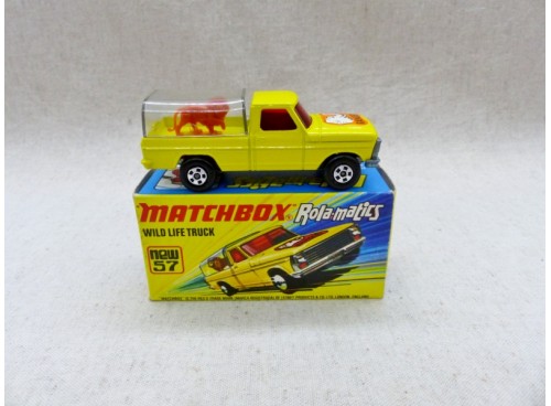 Matchbox Superfast MB 57 Rola-matics Wild Life Truck NM boite droit