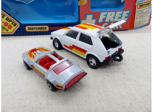 Matchbox SuperKings Super Value Pack K-86 Golf et MB 35 Trans Am