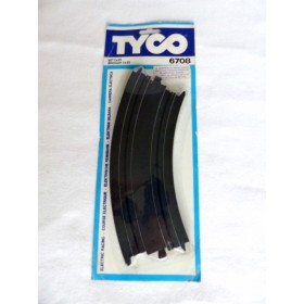 Tyco 6708 Paire de Courbes Extérieures neuf en blister