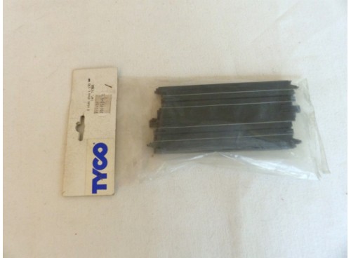 Tyco 76702 / 5830T Paire de Droites 6" - 15.2 cm neuves sous blister