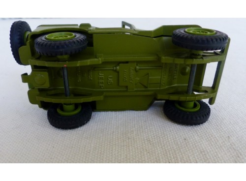 Dinky Toys 615 Jeep US et Canon 105mm Howitzer