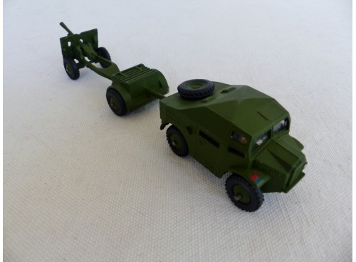 Dinky Toys 697 25 Pounder Field Gun Army Set Ensemble Militaire d'Artillerie