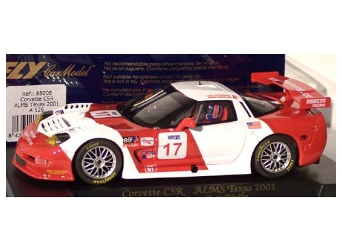 Fly Slot car A126 voiture Corvette C5R ALMS Texas 2001