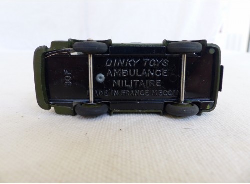 Dinky Toys 80F Ambulance Militaire Renault 1000 kg dessous