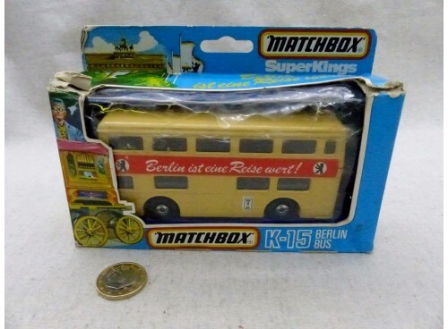 Matchbox King Size K-15 SuperKings Berlin Bus boite
