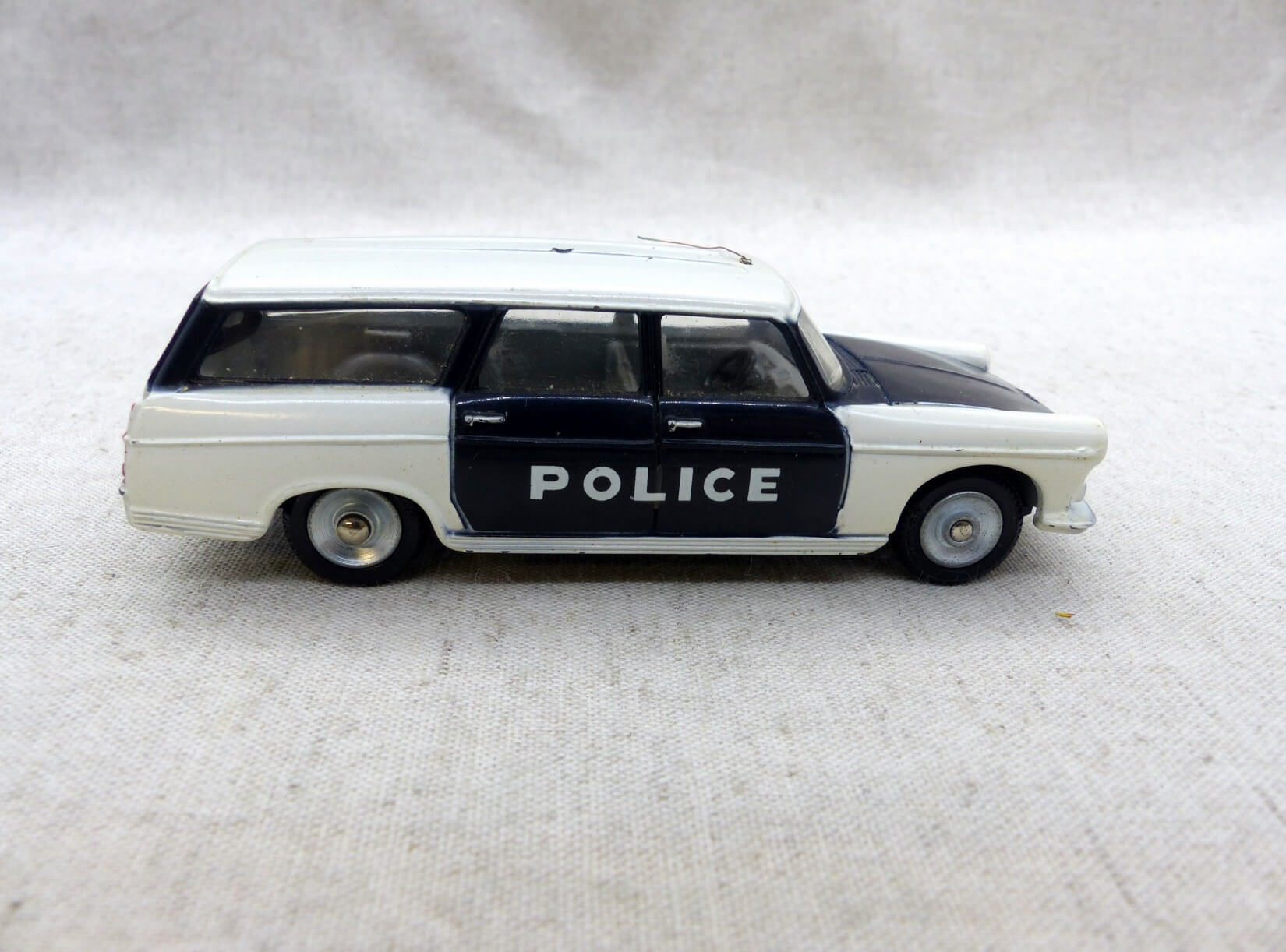Miniature Voiture De Police Minialuxe échelle 1:32 + Plot Directionnel - Occasion TBE